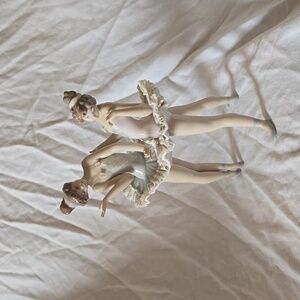 Vintage 1990 Lladro Ballet Dress Rehearsal Porcelain figure